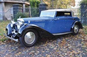 Bentley 4&frac14;-Litre Disappearing Hood by Hooper 1938 года